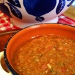 Fine-Grained Gazpacho With Tomatillos 