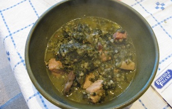 Ham and Kale