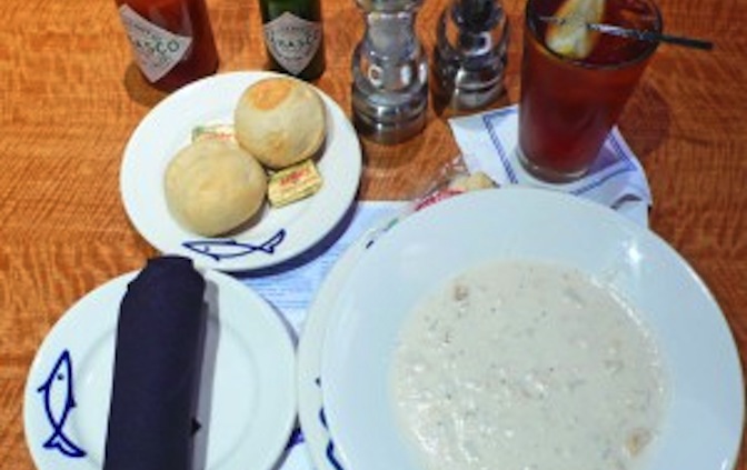 Legal Seafoods Chowder