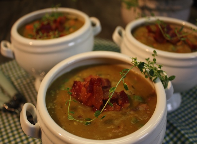 Pig and Pea Soup