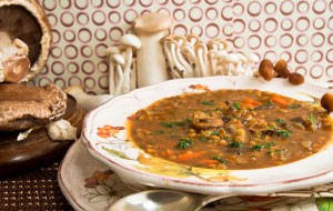 Chef Marjorie Druker’s Mushroom Lentil Soup
