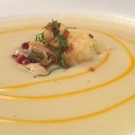 Chef Carolyn Johnson's Cauliflower and Mussel Soup