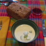 Garlic and Almond Soup