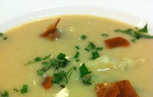 Parsnip and Crab Apple Soup